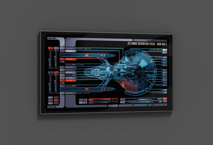 star trek computer display