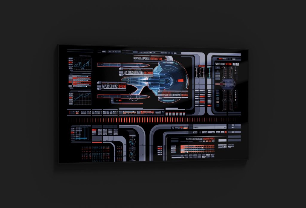 star trek computer display