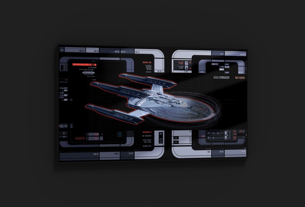 star trek computer display