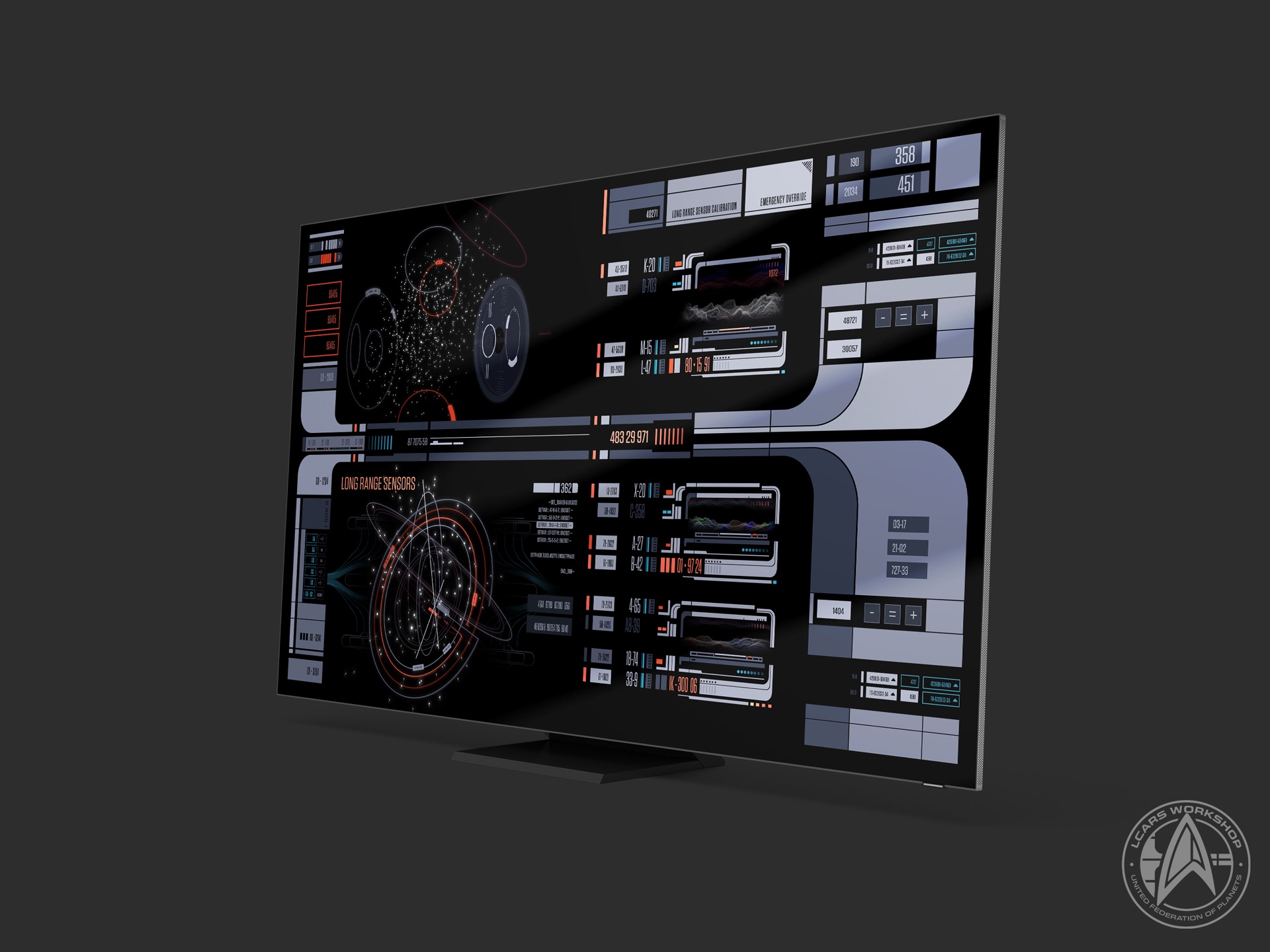 star trek computer display