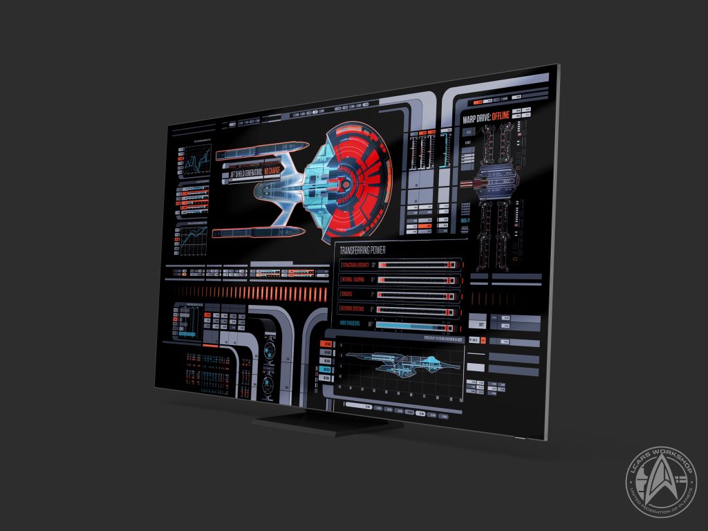 star trek computer display