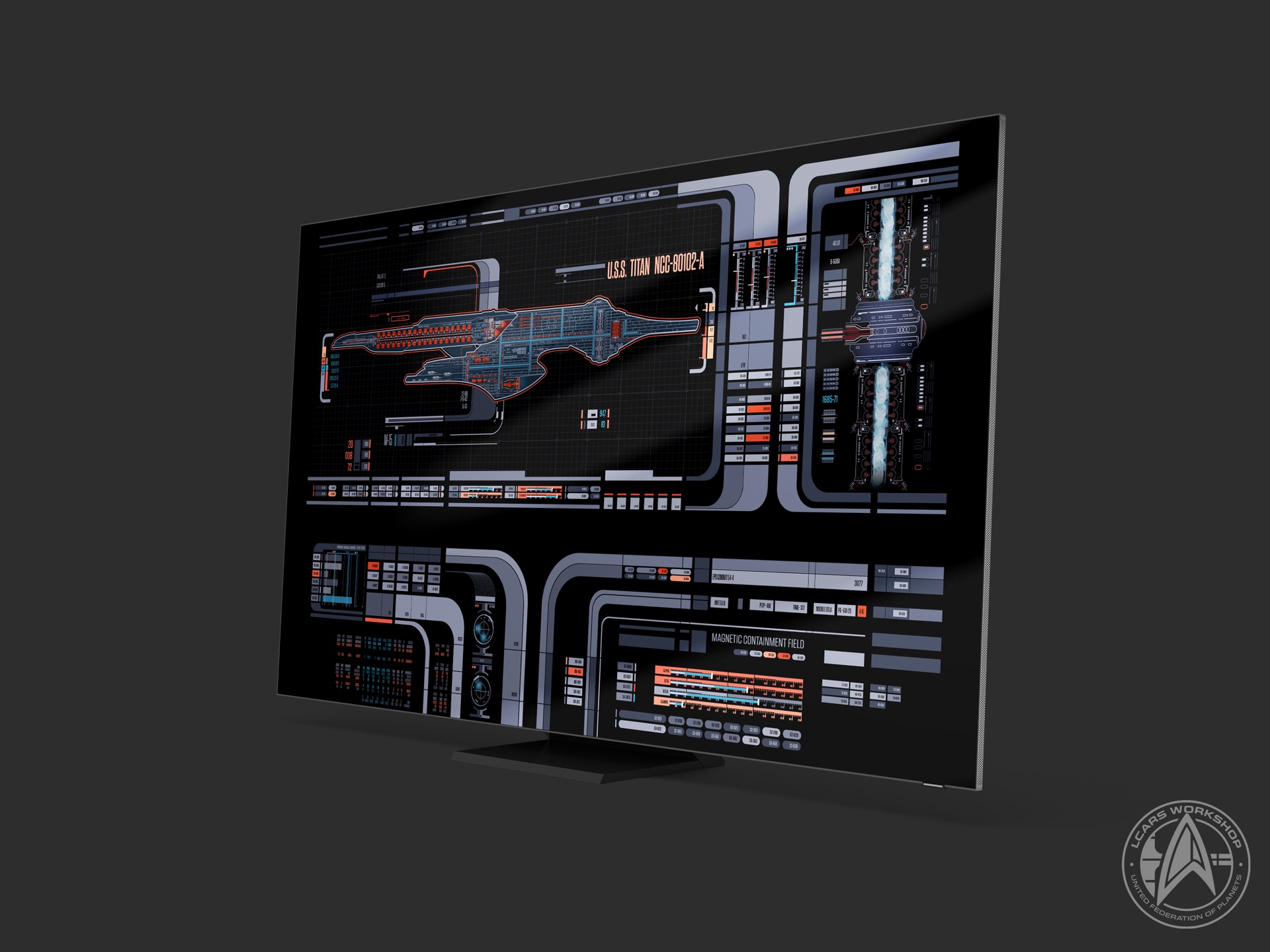 star trek computer display