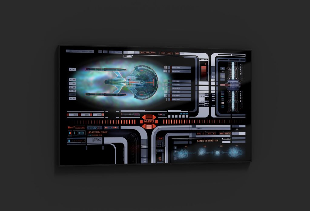 star trek computer display